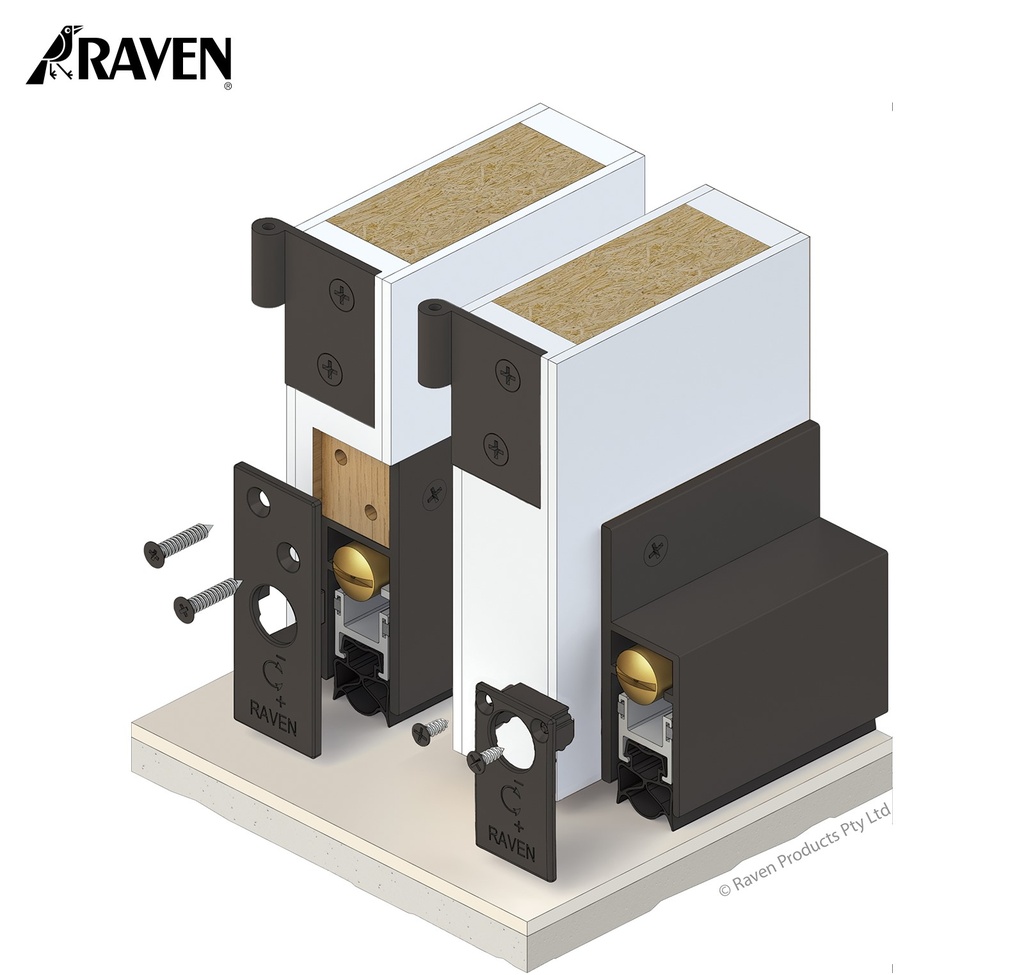 RAVEN® AUTOMATIC DOOR BOTTOM SEALS, RP38