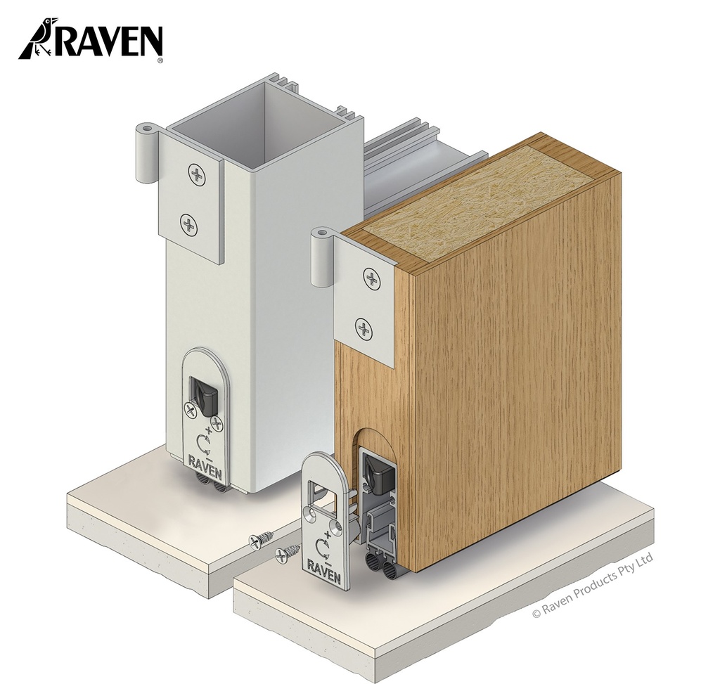 RAVEN® AUTOMATIC DOOR BOTTOM SEALS, RP127SI
