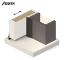 RAVEN® BRUSH STRIP SEALS - NYLON FILAMENT, RP74F