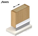 RAVEN® DOOR BOTTOM SWEEP SEALS, RP17B