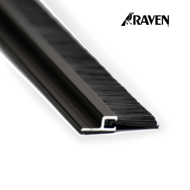 RAVEN® DOOR BOTTOM SEALS - BRUSH STRIP SEALS, RP2A
