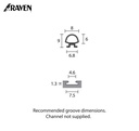 RAVEN® TPR WEATHER STRIPPING, RP680