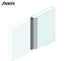 RAVEN® ASTRAGALS - MEETING STILE SEALS FOR FRAMELESS GLASS, RP104