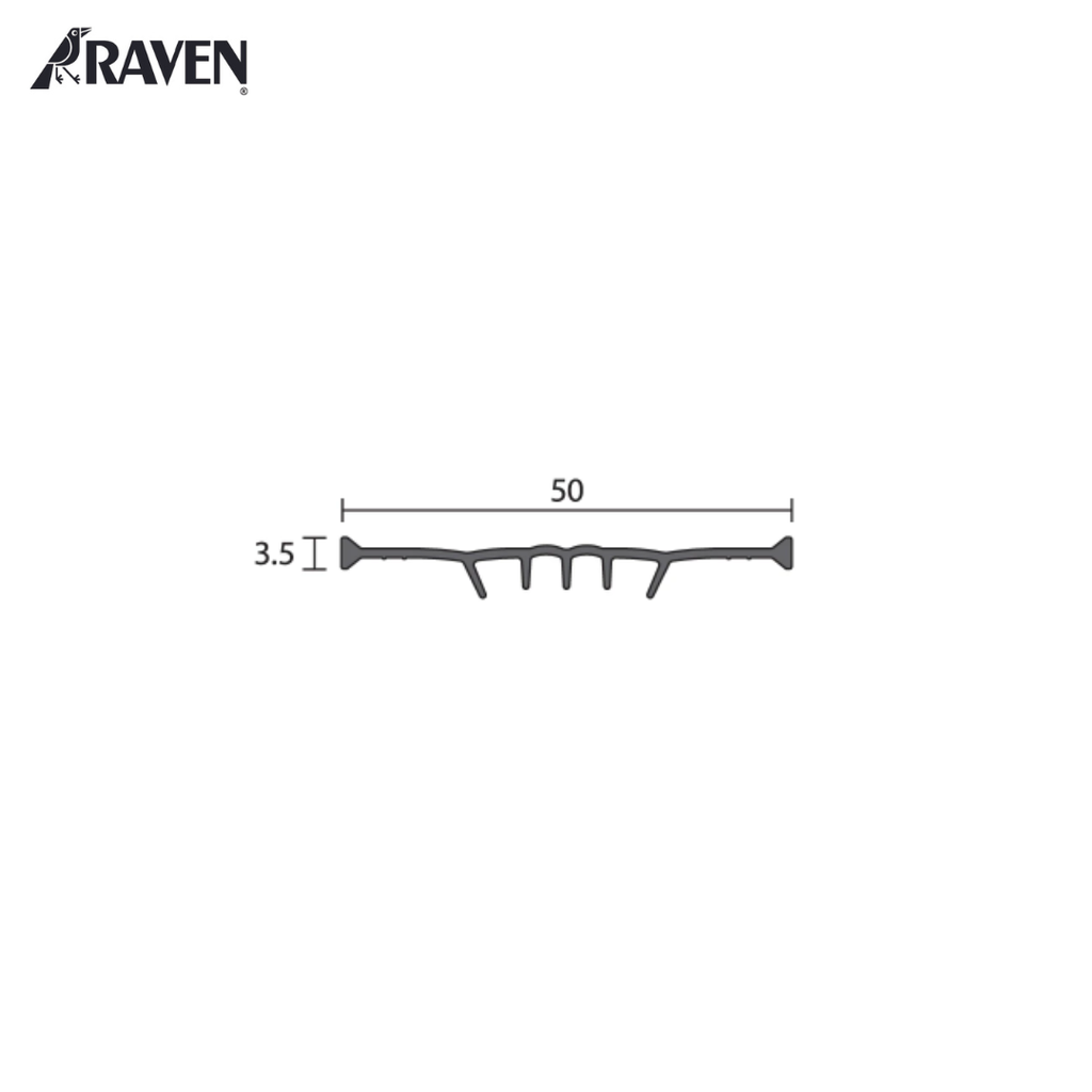 RAVEN® DOOR BOTTOM SEALS - GARAGE SEALS, RP143