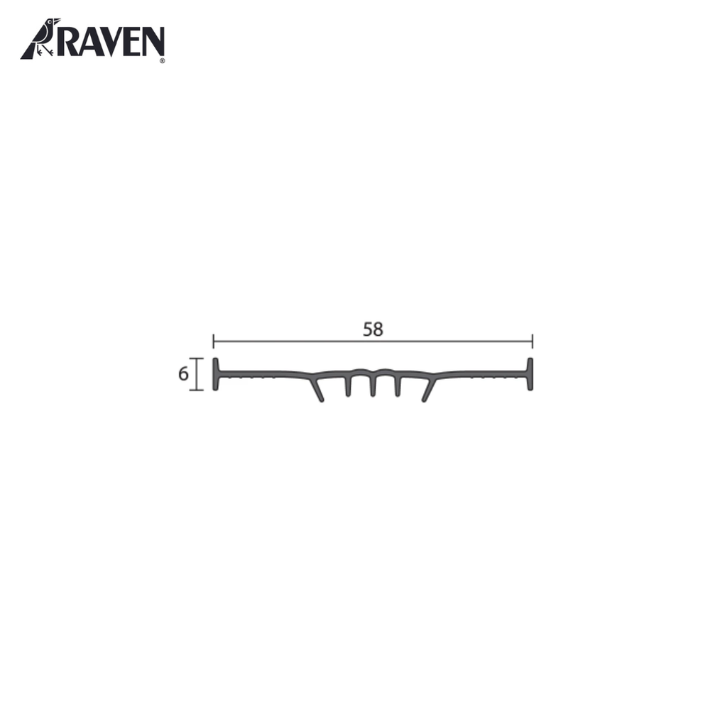 RAVEN® DOOR BOTTOM SEALS - GARAGE SEALS, RP142