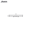 RAVEN® DOOR BOTTOM SEALS - GARAGE SEALS, RP142
