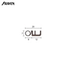 RAVEN® DOOR FRAME OR PERIMETER SEALS - WEATHER AND ACOUSTIC FRAME SEALS, RP7