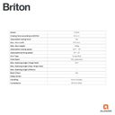 BRITON CONCEALED DOOR CLOSER,C3024
