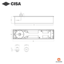 CISA FLOOR SPRINGS,F8500