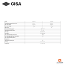 CISA HEAVY DUTY DOOR CLOSER,C1610.03