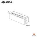 CISA PF10-15 BOTTOM PATCH FITTINGS