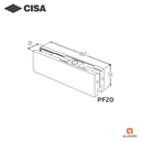CISA PF20 TOP PATCH FITTINGS