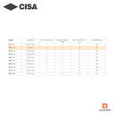 CISA PF20 TOP PATCH FITTINGS