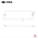 CISA CI-PH PULL HANDLES