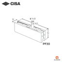 CISA PF30 OVERPANEL PATCH FITTINGS