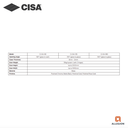 CISA CI-SH-180 SHOWER HINGES