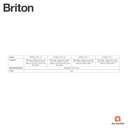 BRITON SDF80A-TEL TELESCOPIC SLIDING DOOR GEAR