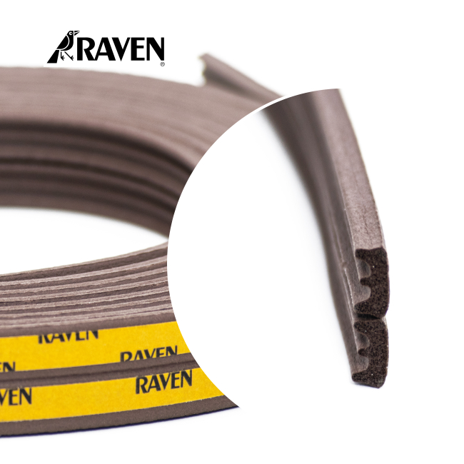 RAVEN® DOOR FRAME OR PERIMETER SEALS - DOOR & WINDOW WEATHER STRIP, RP59