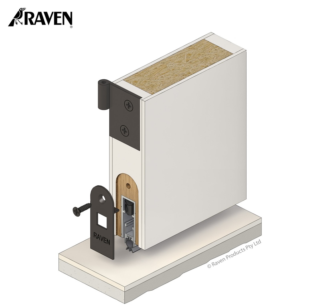 RAVEN® AUTOMATIC DOOR BOTTOM SEALS, RP8SI