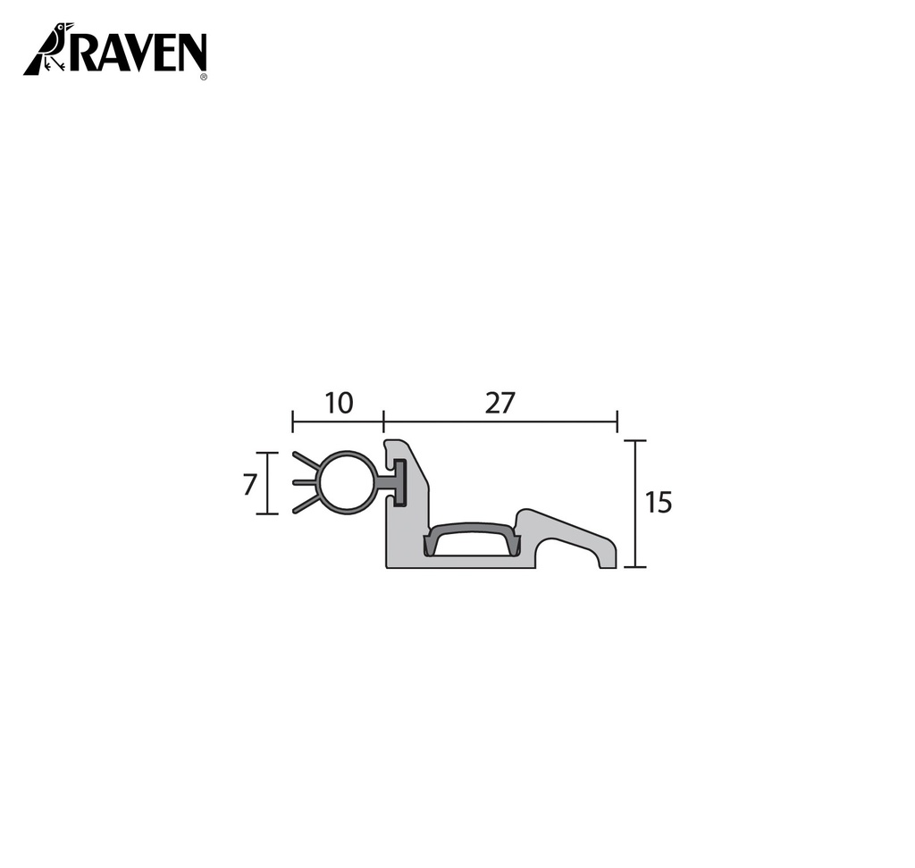 RAVEN® DOOR FRAME OR PERIMETER SEALS, RP118SI
