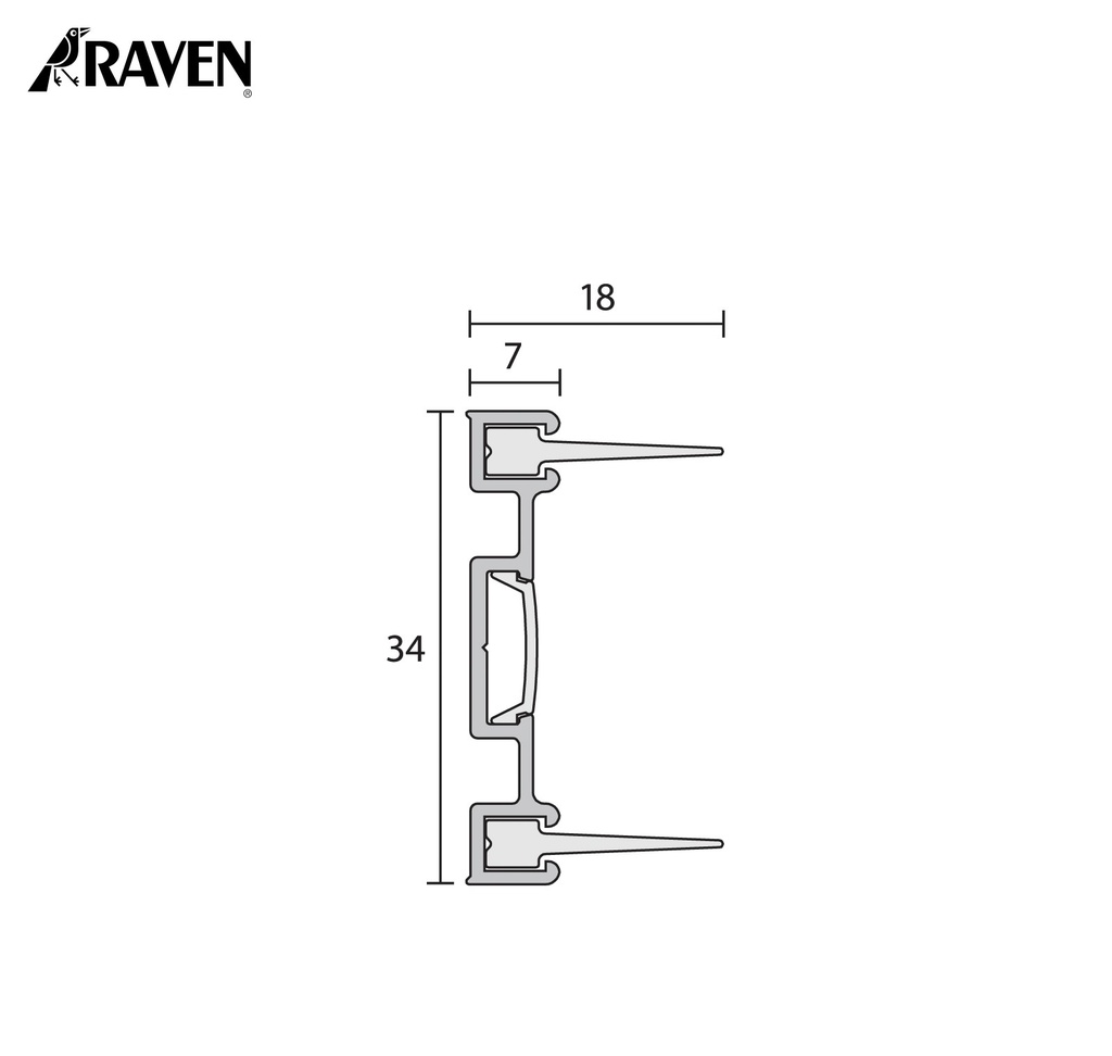 RAVEN® DOOR FRAME OR PERIMETER SEALS, RP130SI