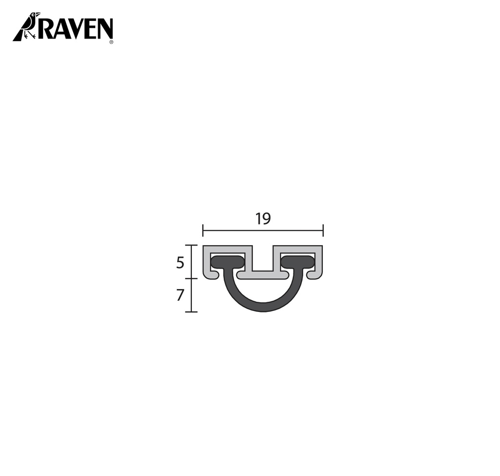RAVEN® DOOR BOTTOM SWEEP SEALS, RP30