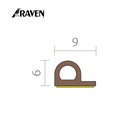 RAVEN® DOOR FRAME OR PERIMETER SEALS - DOOR & WINDOW WEATHER STRIP, RP48