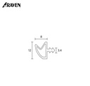 RAVEN® SILICON WEATHER STRIPPING, RP500