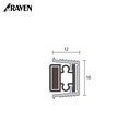 RAVEN® AUTOMATIC DOOR BOTTOM SEALS, ASTRAGALS - MAGNETIC MEETING STILE SEALS, RP65