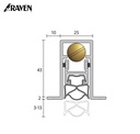 RAVEN® AUTOMATIC DOOR BOTTOM SEALS, RP70SI