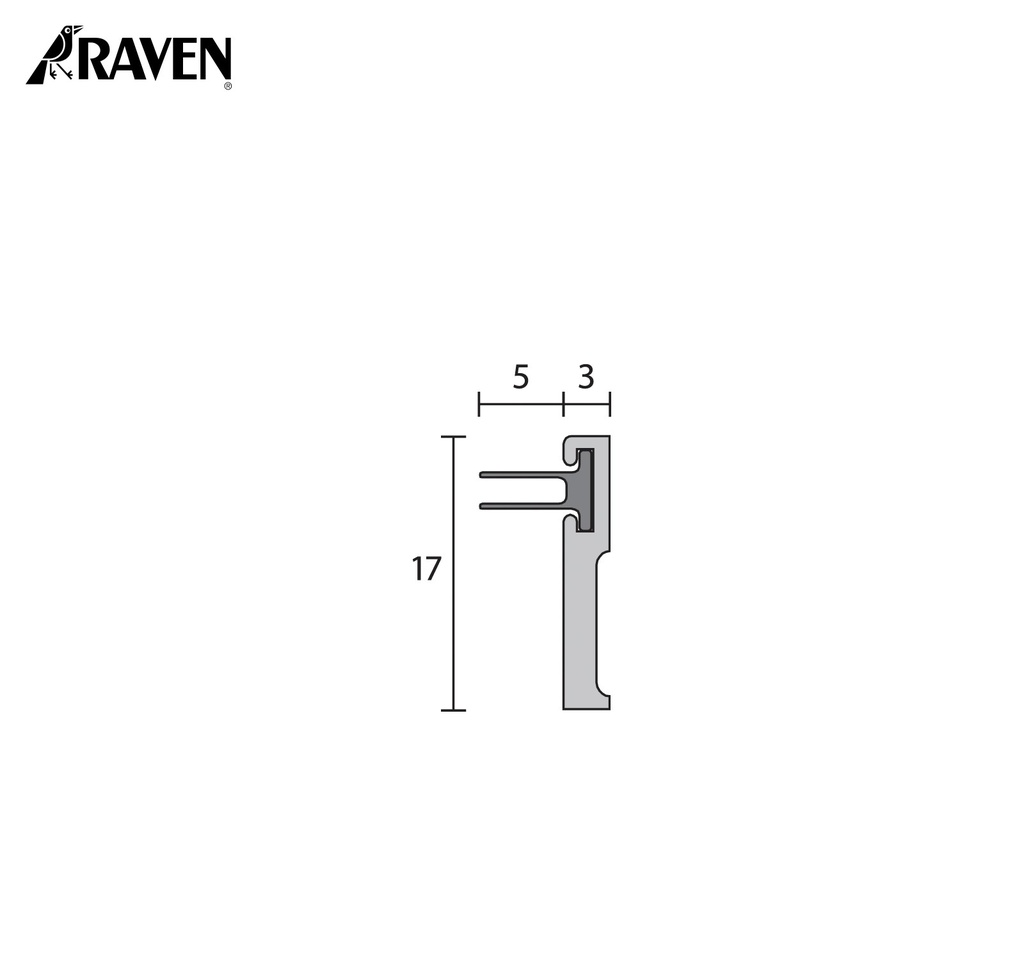 RAVEN® ASTRAGALS - MEETING STILE SEALS, RP71SI