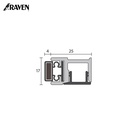 RAVEN® AUTOMATIC DOOR BOTTOM SEALS, ASTRAGALS - MAGNETIC MEETING STILE SEALS, RP85