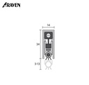 RAVEN® AUTOMATIC DOOR BOTTOM SEALS, RP8SI