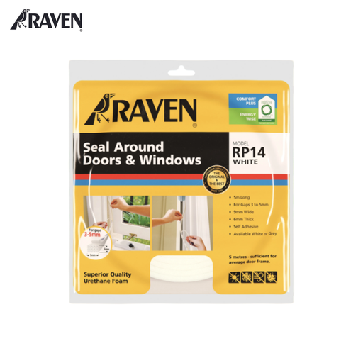 RAVEN® DOOR FRAME OR PERIMETER SEALS - SEALS AROUND DOORS & WINDOWS, RP14