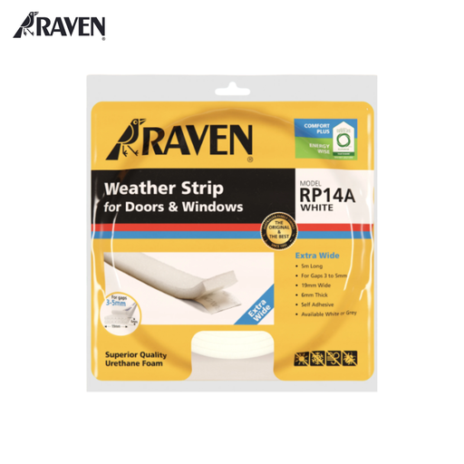 RAVEN® DOOR FRAME OR PERIMETER SEALS - SEALS AROUND DOORS & WINDOWS, RP14A
