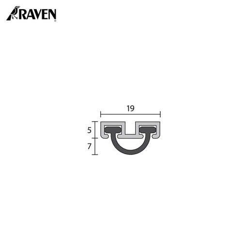 RAVEN® DOOR BOTTOM SWEEP SEALS, RP30