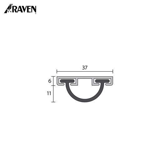 RAVEN® DOOR BOTTOM SWEEP SEALS, RP31