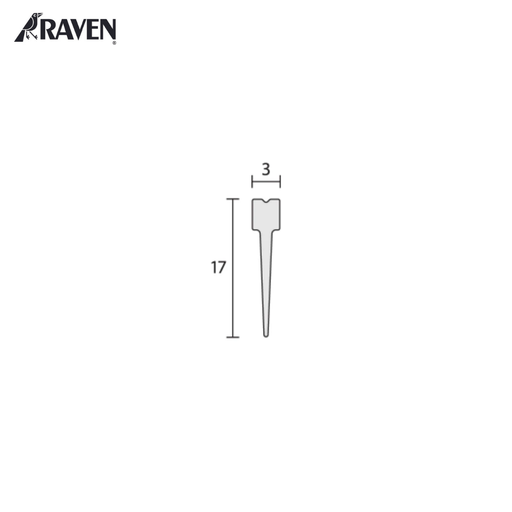 RAVEN® REPLACEMENT COMPONENTS - EXTRUSIONS, RP3129SI