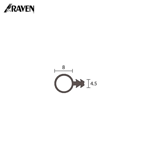 RAVEN® SILICON WEATHER STRIPPING, RP520