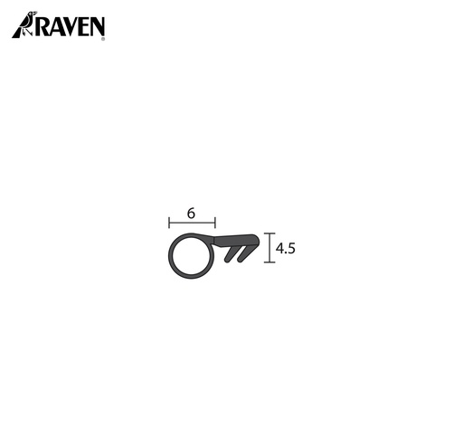 RAVEN® TPR WEATHER STRIPPING, RP630