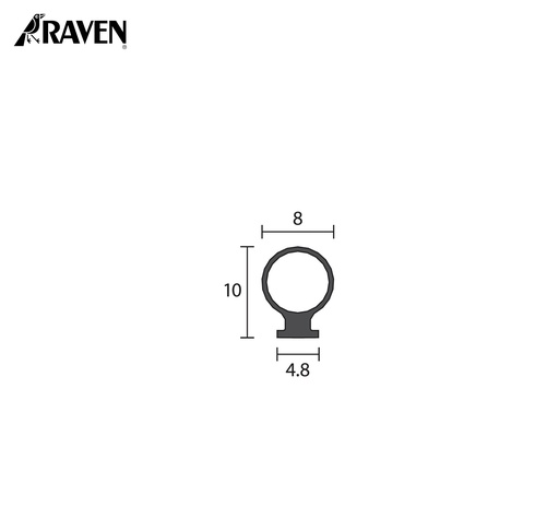 RAVEN® TPR WEATHER STRIPPING, RP640