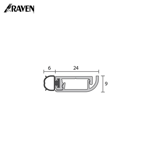 RAVEN® DOOR FRAME OR PERIMETER SEALS, RP93SI