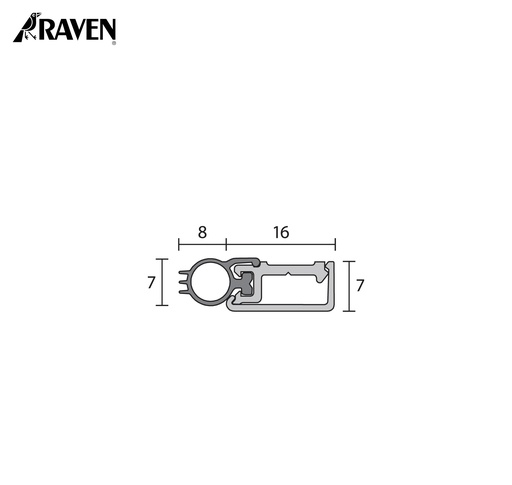 RAVEN® DOOR FRAME OR PERIMETER SEALS, RP94SI