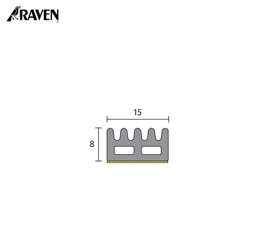 RAVEN® DOOR FRAME OR PERIMETER SEALS - DOOR & WINDOW WEATHER STRIP, RP108