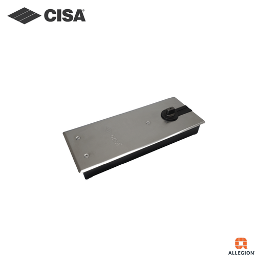[5004-NHO] CISA 5004-NHO FLOOR SPRING WITH INTERCHANGEABLE SPINDLE, FOR DOOR WEIGHT UP TO 150KG