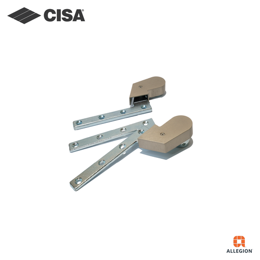 [SAP-300] CISA SAP-300 SINGLE ACTION PIVOT SET, C/W OFFSET TOP PIVOT AND BOTTOM STRIP, FOR DOOR WEIGHT UP TO 300KG
